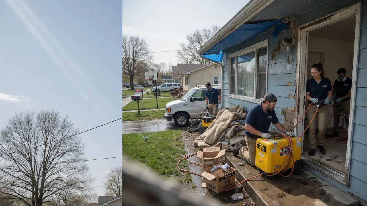 Basement Flood Cleanup in Carnegie, PA near me